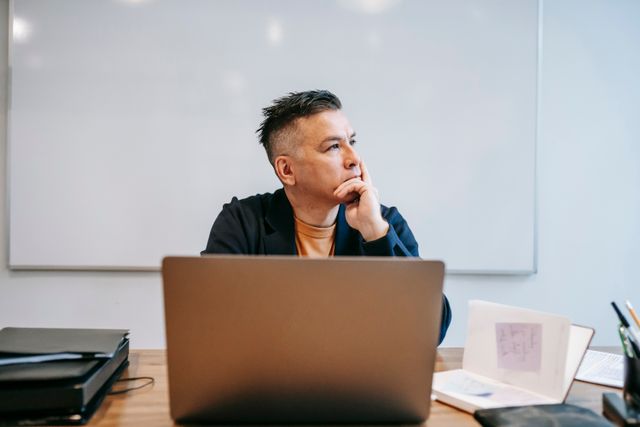 marketer thinking of what to do next